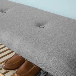 SoBuy Shoe Racks And Tidies Hallway Seat Bench End Bench With Seat Cushion,FSR24-K-HG 4 SoBuy Shoe Racks And Tidies Hallway Seat Bench End Bench With Seat Cushion,FSR24-K-HG -SOBUY Shop 11278578 5