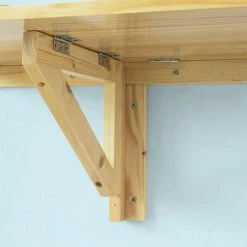 SoBuy Wood Wall-mounted Drop-leaf Table, Folding Kitchen & Dining Table Desk, Children Table, 60x40cm, FWT03-N 7 SoBuy Wood Wall-mounted Drop-leaf Table, Folding Kitchen & Dining Table Desk, Children Table, 60x40cm, FWT03-N -SOBUY Shop 13513813 4