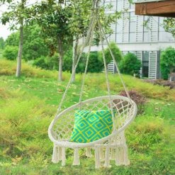 SoBuy Swing Chair Hanging Chair Hammock Chair Indoor Outdoor Garden Patio Balcony Swing Chair，OGS42-MI -SOBUY Shop 13513828 5
