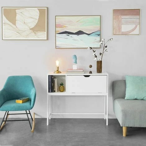 SoBuy Console Table Hall Table Side Table End Table Living Room Table,FSB21-W 1 SoBuy Console Table Hall Table Side Table End Table Living Room Table,FSB21-W