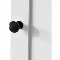 SoBuy White Wall Mounted Single Door Bathroom Cabinet,BZR19-W -SOBUY Shop 13727673 5