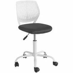 SoBuy Adjustable Swivel Office Chair Desk Chair Study Chair,FST64-W
