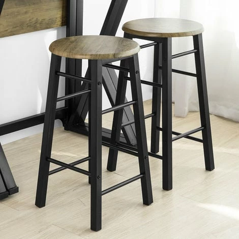 SoBuy Bar Set-Half-folded Bar Table and 4 Stools, 5 Pieces Home Kitchen Breakfast Bar, OGT24-N SoBuy Bar Set-Half-folded Bar Table And 4 Stools, 5 Pieces Home Kitchen Breakfast Bar, OGT24-N -SOBUY Shop 16499644 5