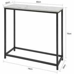 SoBuy Console Table Side Table End Table Hall Table Living Room Table,FSB29-SCH -SOBUY Shop 18108043 3