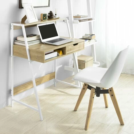SoBuy Home Office Table Desk Computer Desk Workstation With Storage Shelf,FWT63-N 3 SoBuy Home Office Table Desk Computer Desk Workstation With Storage Shelf,FWT63-N - Image 3
