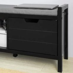 SoBuy Shoe Bench Shoe Rack Shoe Cabinet Hallway Storage Bench,FSR63-SCH 8 SoBuy Shoe Bench Shoe Rack Shoe Cabinet Hallway Storage Bench,FSR63-SCH -SOBUY Shop 25955907 4