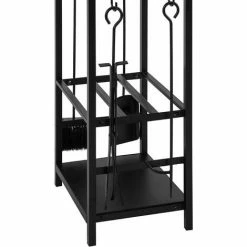 SoBuy 2 Tiers Firewood Rack With 4 Tools, Firewood Shelf Holder Fireplace Log Rack,SDA01-SCH 2 SoBuy 2 Tiers Firewood Rack With 4 Tools, Firewood Shelf Holder Fireplace Log Rack,SDA01-SCH -SOBUY Shop 27431515 3