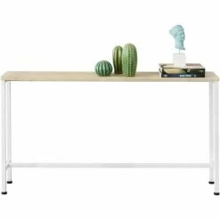 SoBuy White Console Table Hall Table Side Table End Table Living Room Entryway Sofa Table,FSB19-Z