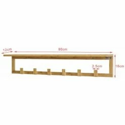 SoBuy Hallway Furniture Set,Shoe Bench Racks And Wall Shelf,FSR24-K-HG+FHK06-N 8 SoBuy Hallway Furniture Set,Shoe Bench Racks And Wall Shelf,FSR24-K-HG+FHK06-N -SOBUY Shop 38154693 4