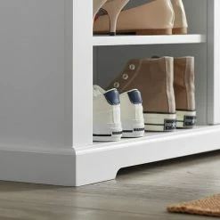SoBuy Shoe Cabinet Shoe Rack With One Door,FSR84-W -SOBUY Shop 53630412 4