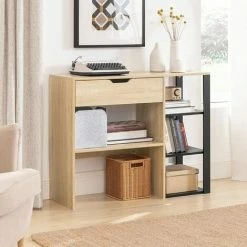 SoBuy Console Table Storage Shelf Sideboard Hall Table,FSB53-N -SOBUY Shop 53830120 5