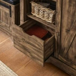 SoBuy Storage Cabinet Sideboard Hallway Shoe Cabinet With Sliding Door,FSB59-N -SOBUY Shop 53830121 4