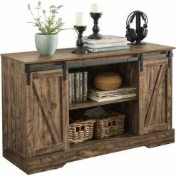 SoBuy Storage Cabinet Sideboard With 2 Sliding Doors,FSB60-N