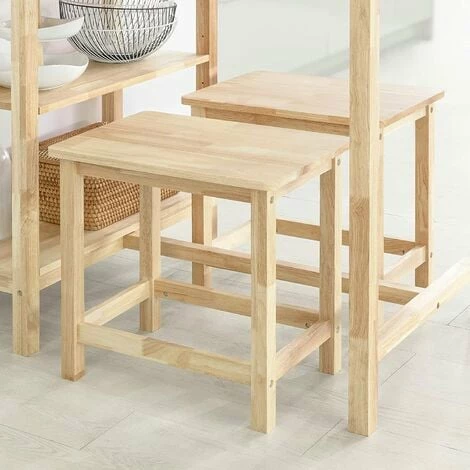 SoBuy Set of 2 Dining Stools Dining Room Stools Kitchen Stools Rubber Wood Stools,FST91-Nx2 SoBuy Set Of 2 Dining Stools Dining Room Stools Kitchen Stools Rubber Wood Stools,FST91-Nx2 -SOBUY Shop 55298458 2