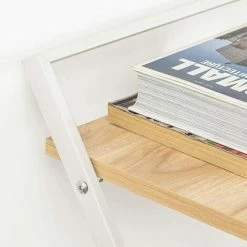 SoBuy Foldable Desk Computer Desk Children Teenagers Desk,FWT88-WN -SOBUY Shop 55298468 4