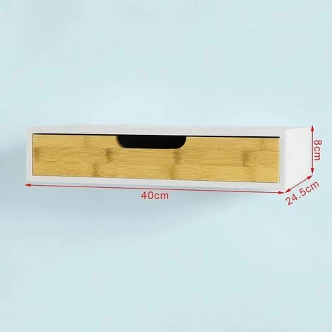 SoBuy Wall Shelf Storage Display Shelving,Floating Shelf with Drawer,FRG92-WN SoBuy Wall Shelf Storage Display Shelving,Floating Shelf With Drawer,FRG92-WN -SOBUY Shop 5571743 2