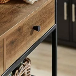 SoBuy Industrial Vintage Style Kitchen Trolley Cart Kitchen Storage Trolley Serving Trolley,FKW112-PF 8 SoBuy Industrial Vintage Style Kitchen Trolley Cart Kitchen Storage Trolley Serving Trolley,FKW112-PF -SOBUY Shop 58494776 4