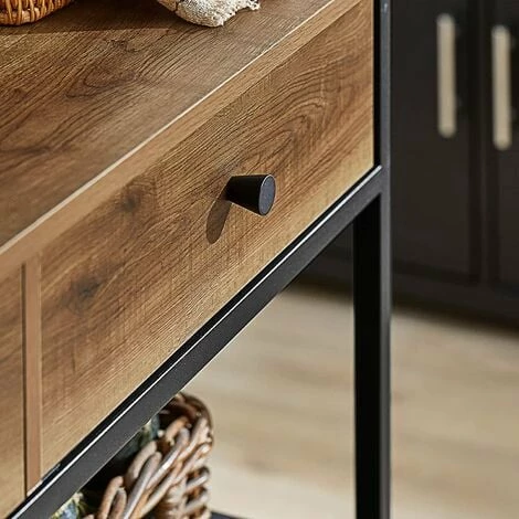 SoBuy Industrial Vintage Style Kitchen Trolley Cart Kitchen Storage Trolley Serving Trolley,FKW112-PF 4 SoBuy Industrial Vintage Style Kitchen Trolley Cart Kitchen Storage Trolley Serving Trolley,FKW112-PF - Image 4