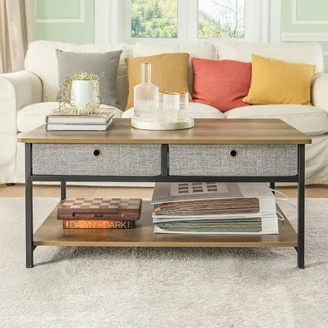 SoBuy Industrial Vintage Style Coffee Table Sofa Table TV Stand Table,FBT107-PF 5 SoBuy Industrial Vintage Style Coffee Table Sofa Table TV Stand Table,FBT107-PF - Image 5