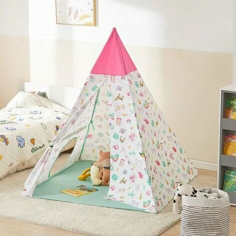 SoBuy Indoor Outdoor Children Play Tent Foldable Children Tent With Portable Bag,OSS06 5 SoBuy Indoor Outdoor Children Play Tent Foldable Children Tent With Portable Bag,OSS06 - Image 5