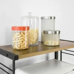 SoBuy Kitchen Shelf Microwave Shelf Kitchen Appliances Storage Shelf Spice Rack,KCR08-PF -SOBUY Shop 58494796 4