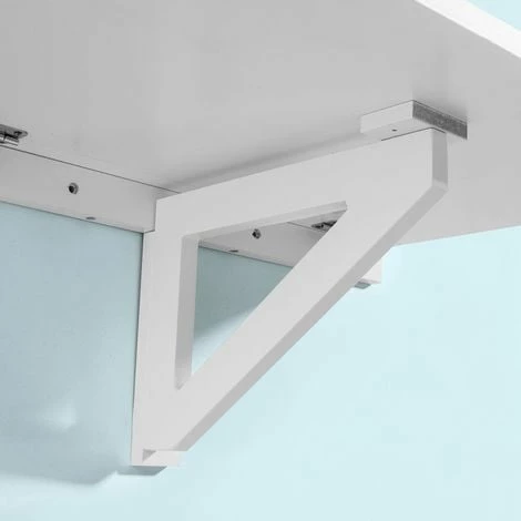 SoBuy Folding Wood Wall Kitchen Dining Table 60x40cm,White,FWT03-W SoBuy Folding Wood Wall Kitchen Dining Table 60x40cm,White,FWT03-W -SOBUY Shop 5890686 5