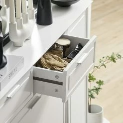 SoBuy Hallway Shoe Cabinet Shoe Rack Shoe Storage Cupboard Organizer Unit,FSR104-W -SOBUY Shop 60743655 4