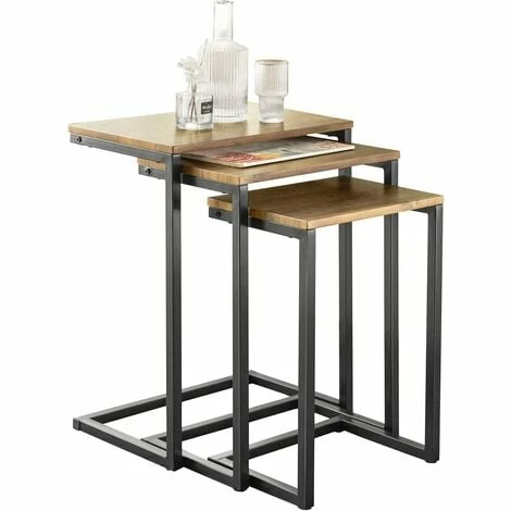 SoBuy Nesting Tables Set Of 3 Coffee Tables Side Tables End Tables,FBT102-F 1 SoBuy Nesting Tables Set Of 3 Coffee Tables Side Tables End Tables,FBT102-F
