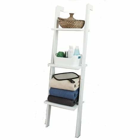 SoBuy Wood 3 Tiers Storage Display Wall Shelf,FRG32-W,White SoBuy Wood 3 Tiers Storage Display Wall Shelf,FRG32-W,White -SOBUY Shop 6102151 1