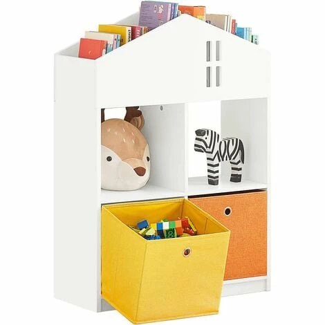 SoBuy House Shape Design Children Kids Bookcase Book Shelf,KMB49-W SoBuy House Shape Design Children Kids Bookcase Book Shelf,KMB49-W -SOBUY Shop 65442328 1