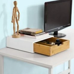 SoBuy Coffee Pod Storage Drawer, Coffee Capsule Holder Stand Box FRG179-WN -SOBUY Shop 6614217 5