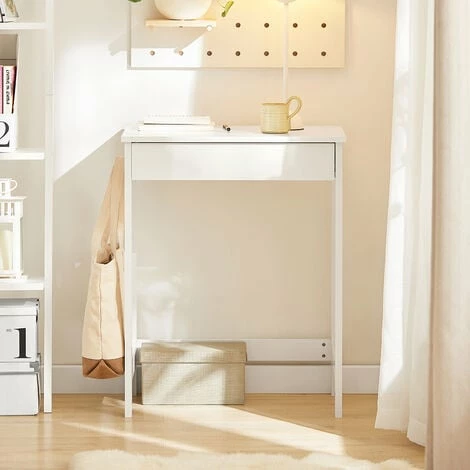 SoBuy Wood White Home Office Kids Table Computer Desk with Drawer,FWT43-W SoBuy Wood White Home Office Kids Table Computer Desk With Drawer,FWT43-W -SOBUY Shop 6614245 2