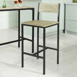 SoBuy Bar Table And 2 Stools Restaurant Kitchen Furniture Dining Set, OGT03 3 SoBuy Bar Table And 2 Stools Restaurant Kitchen Furniture Dining Set, OGT03 -SOBUY Shop 6614261 4