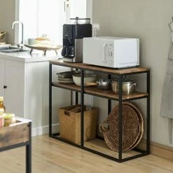 SoBuy Console Table Hall Table Living Room Table Sofa Table Side Table End Table With 2 Shelves,FSB42-Q 7 SoBuy Console Table Hall Table Living Room Table Sofa Table Side Table End Table With 2 Shelves,FSB42-Q -SOBUY Shop 67396882 3