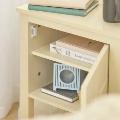 SoBuy Bedside Table Night Stand With 1 Door And 1 Shelf,FBT113-MI 3 SoBuy Bedside Table Night Stand With 1 Door And 1 Shelf,FBT113-MI -SOBUY Shop 68157123 4
