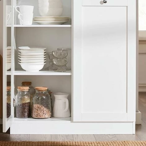 SoBuy Sideboard With 2 Doors And 2 Drawers,FSB32-W 5 SoBuy Sideboard With 2 Doors And 2 Drawers,FSB32-W - Image 5
