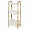 SoBuy 3 Tiers Bathroom Shelf Storage Display Shelf Rack Organizer Shelving Unit FRG226-WN
